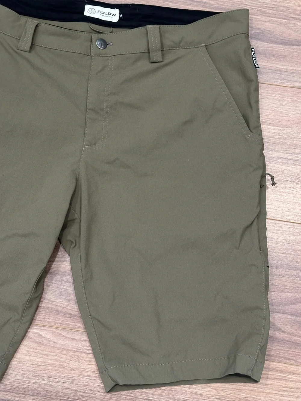 Flylow Hot Tub Shorts in Green Size 36